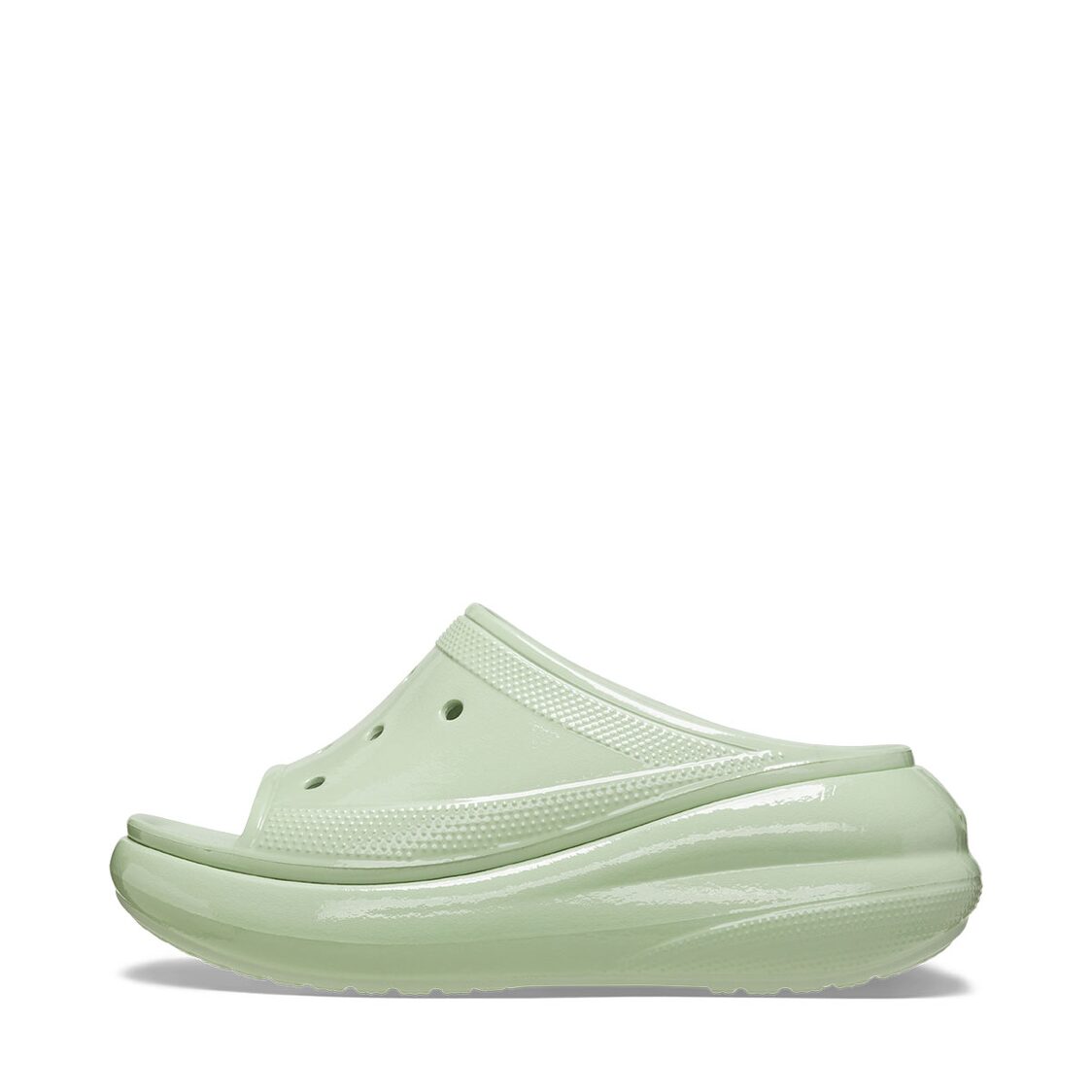 Crocs Crush High Shine Slide - Plaster - Metro Singapore Departmental Store - Celebrating 69 Years in SG