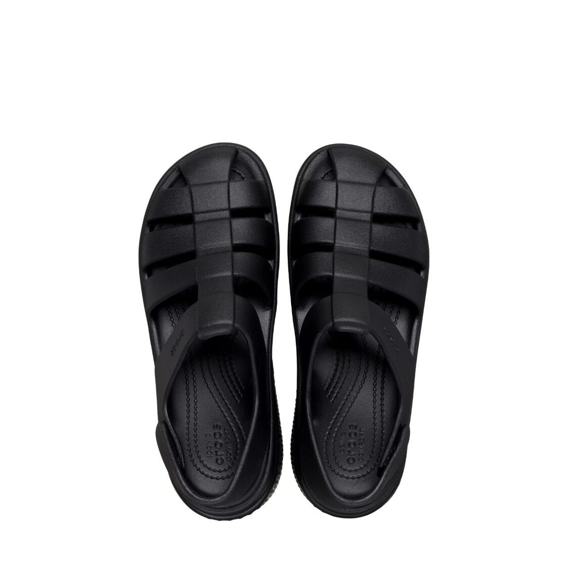 Crocs Stomp Fisherman Sandal - Black - Metro Singapore Departmental Store - Celebrating 69 Years in SG
