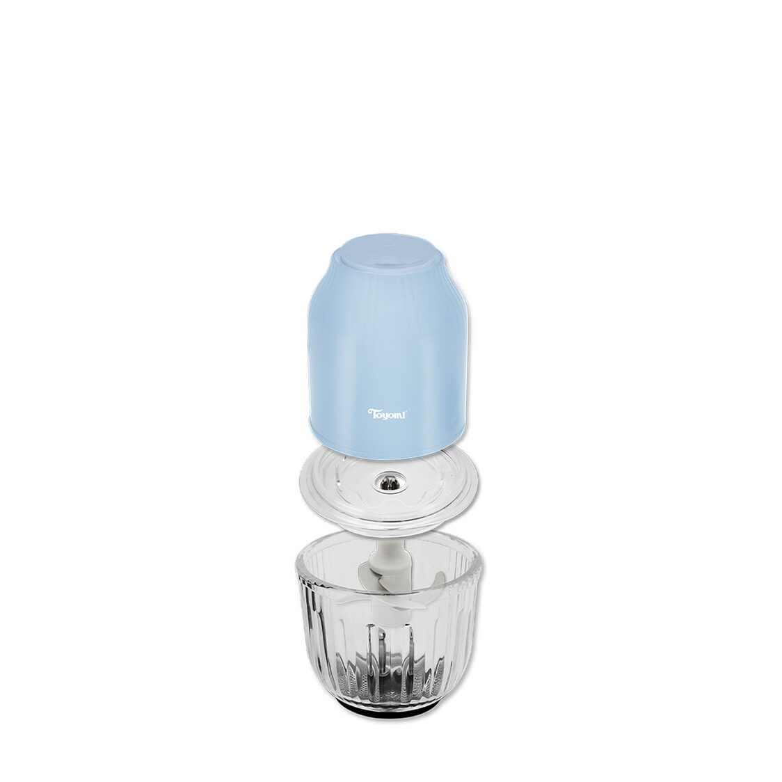 Toyomi Electric Mini Food Chopper - Blue (EC7037BL)