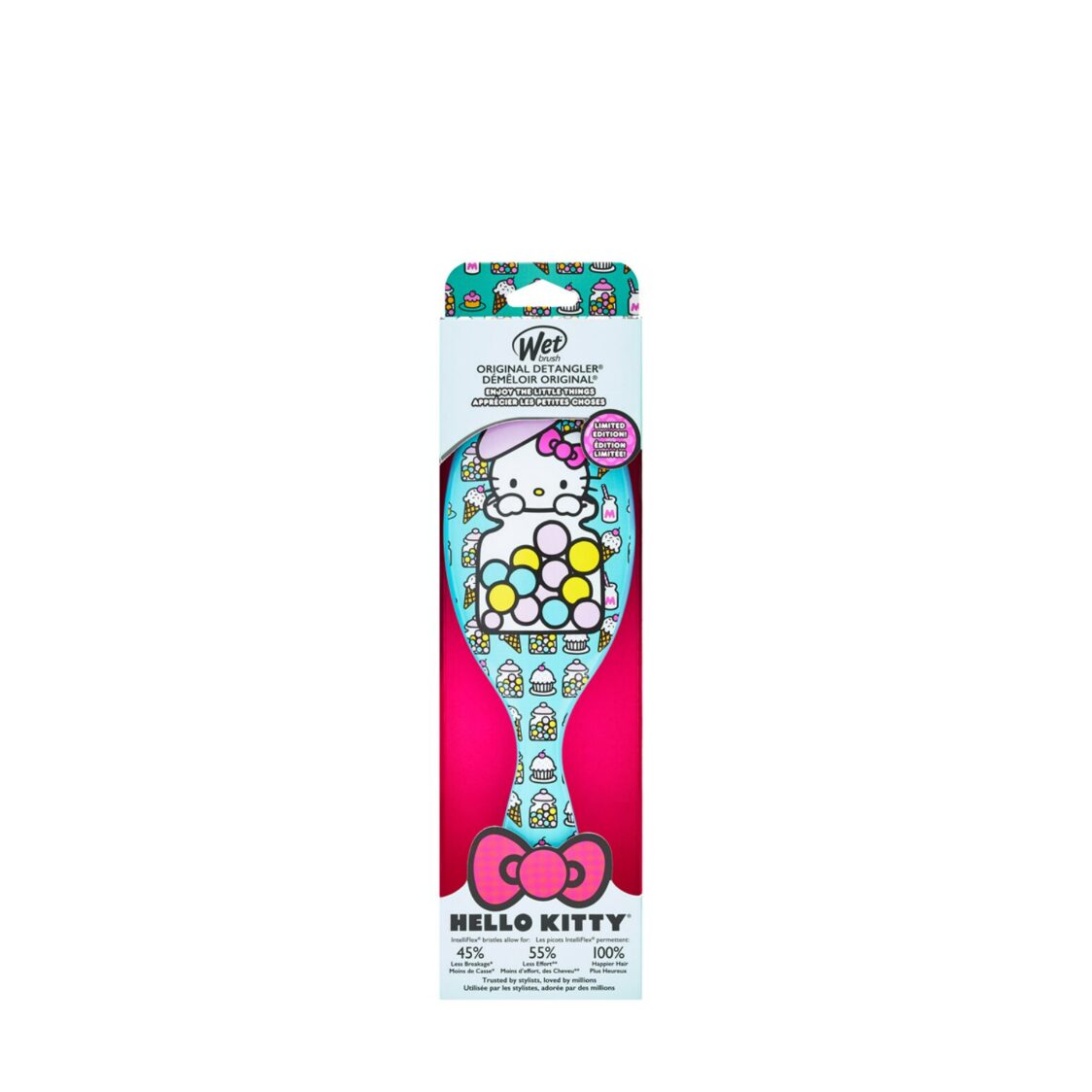Wet Brush Sanrio Hello Kitty Candy Jar Regular Detangler