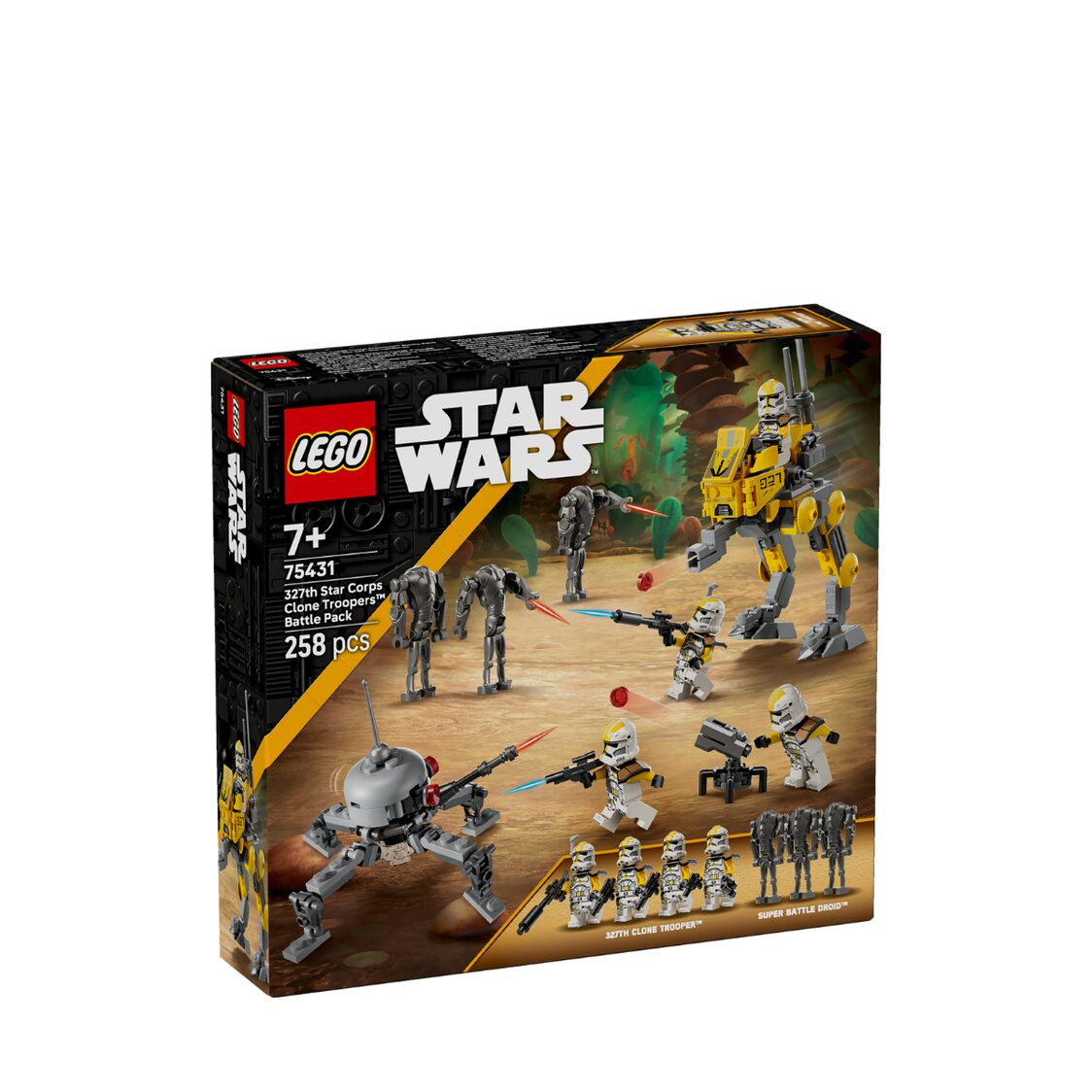 Lego 327th Star Corps Clone Troopers™ Battle 75431