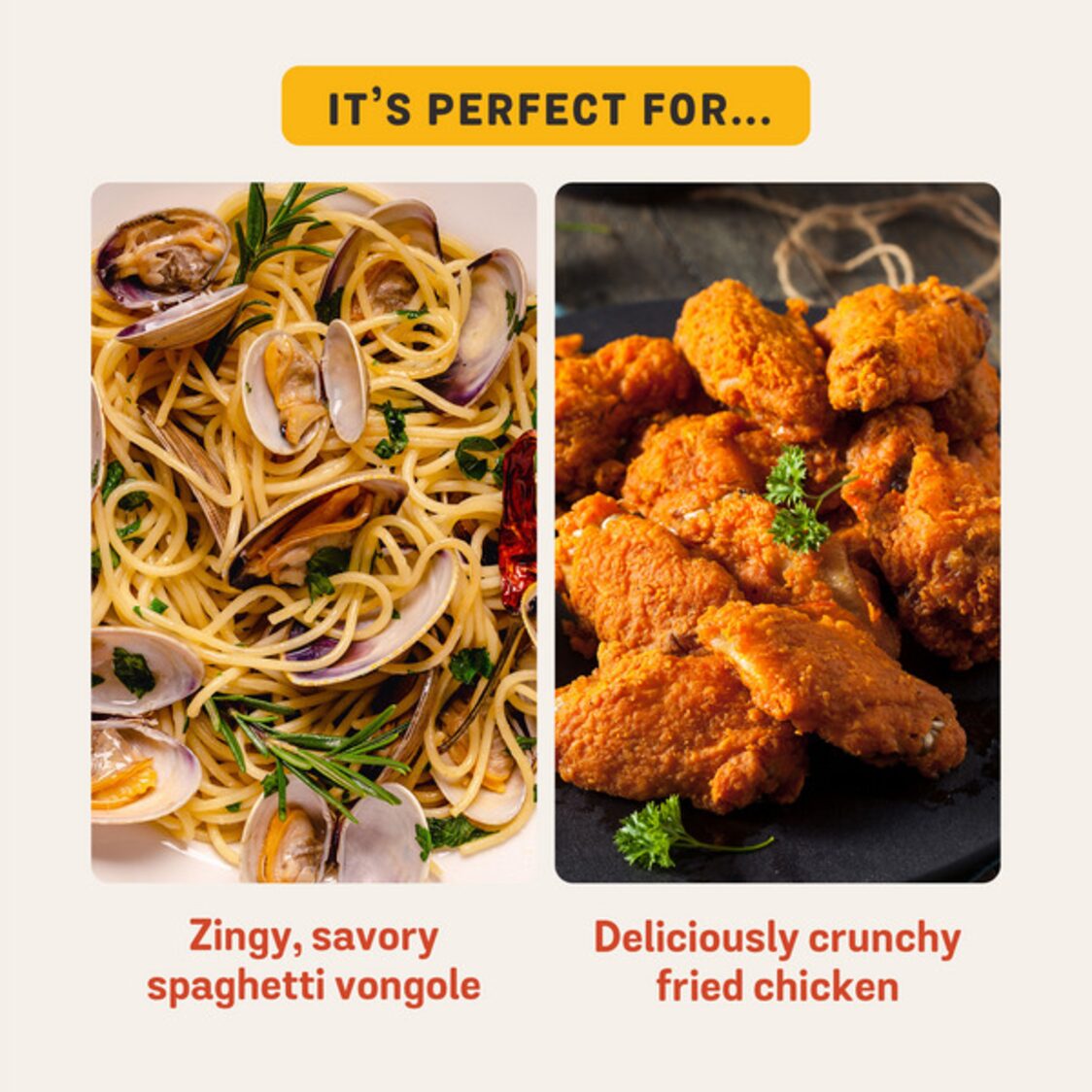 Meyer Bauhaus Nonstick Warm Grey Open Stirfry Pan with Helping Handle