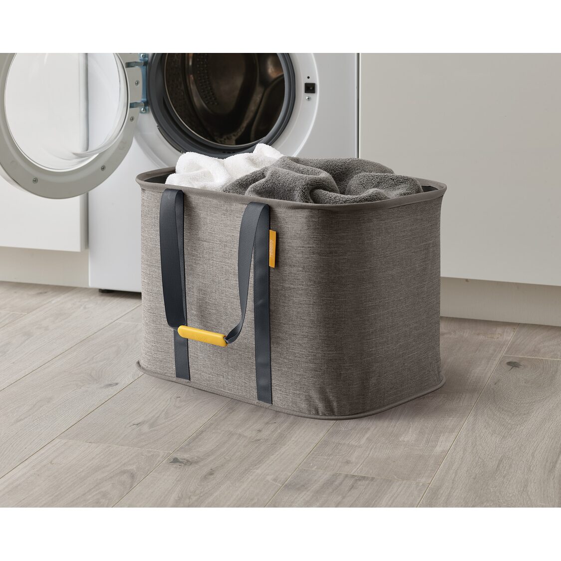 Joseph-Joseph Hold-All Max Grey Collapsible 55L Laundry Basket