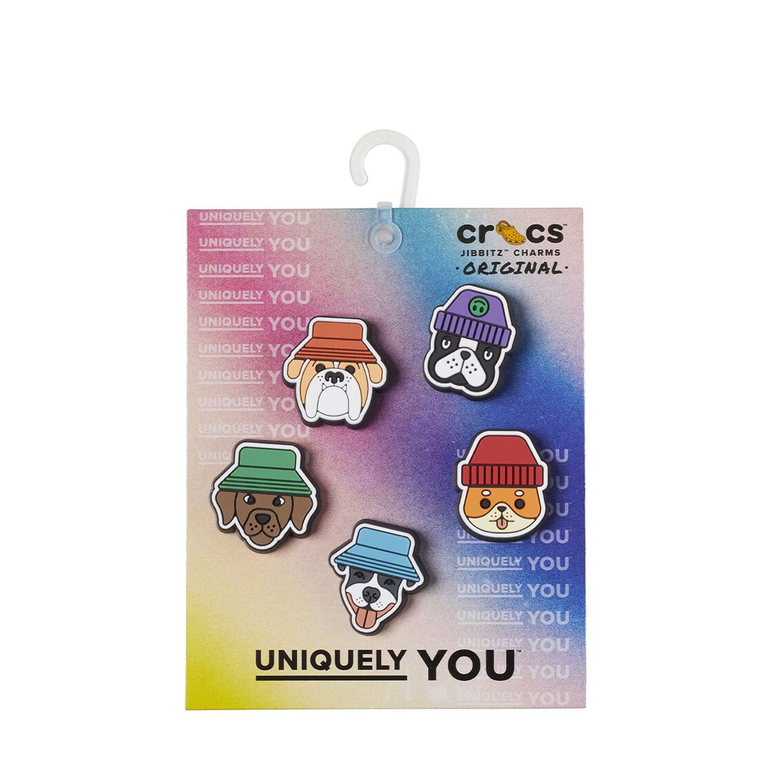 Crocs Dogs in Hats 5 Pack