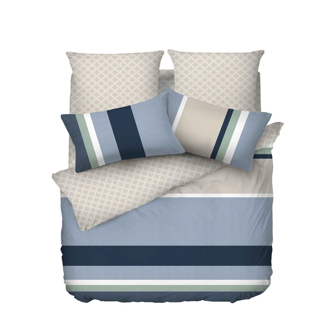 Esprit 100% Cotton Luster Sateen Comforter 1200TC Karst