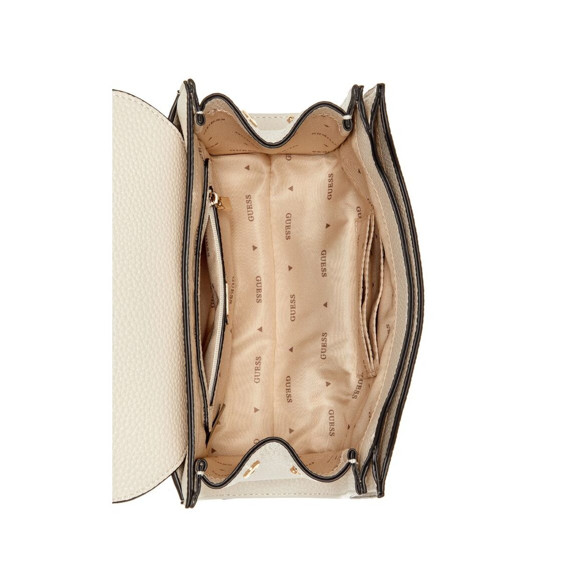 Guess Calista Convertible Crossbody Flap -  Bone