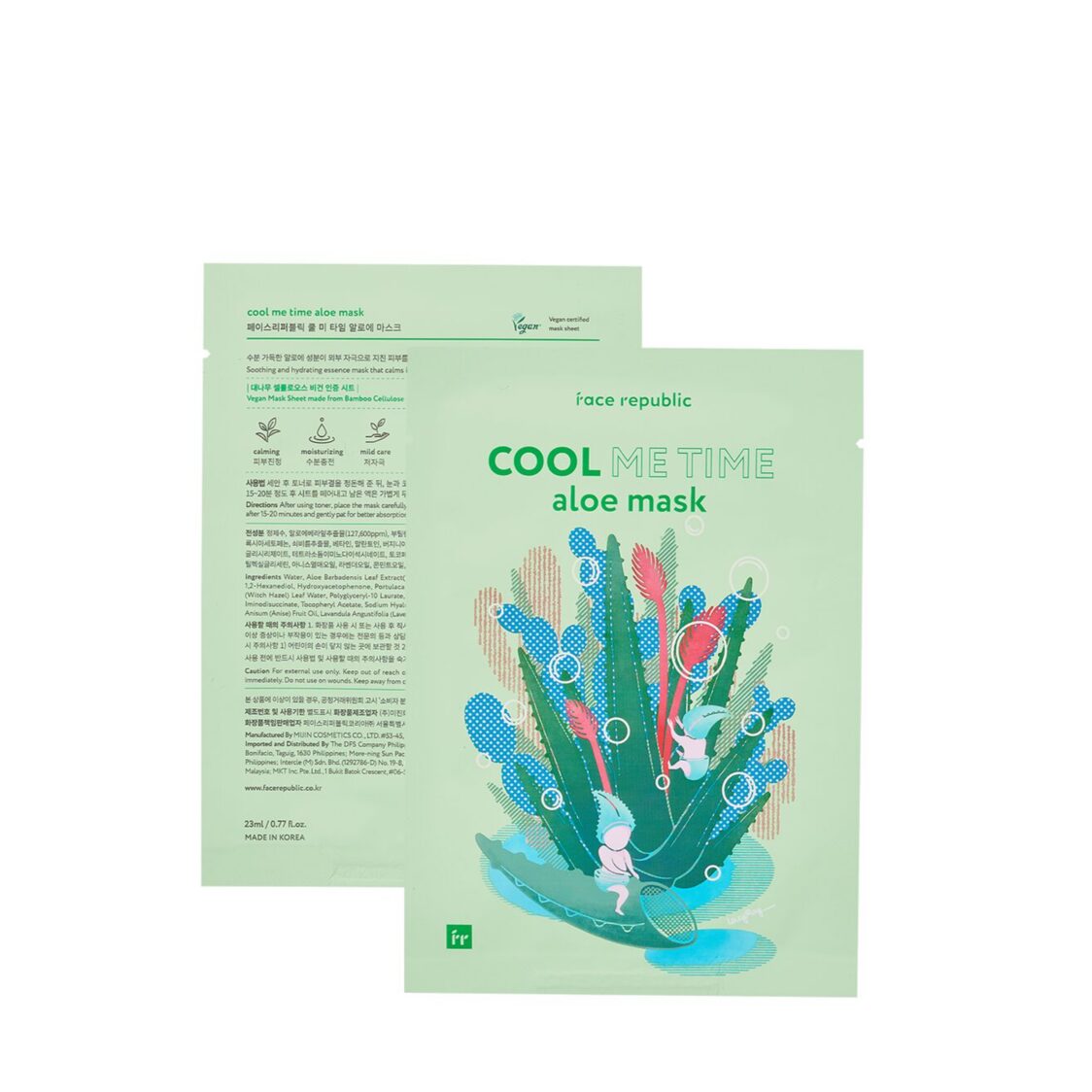 Face Republic Cool Me Time Aloe Mask 23ml