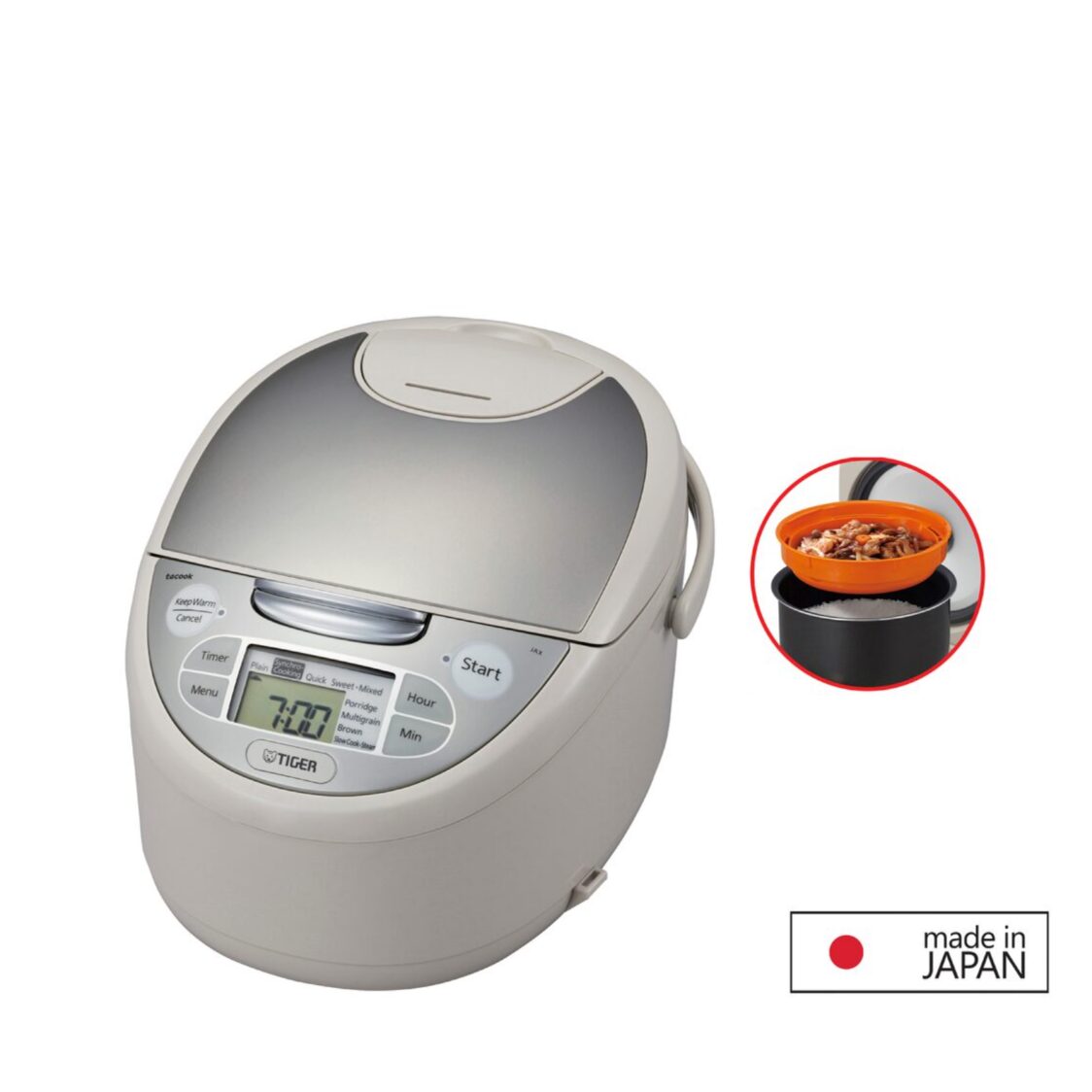 TIGER "TACOOK" "4-in-1" Function Rice Cooker 1.8L (JAX-S18S)