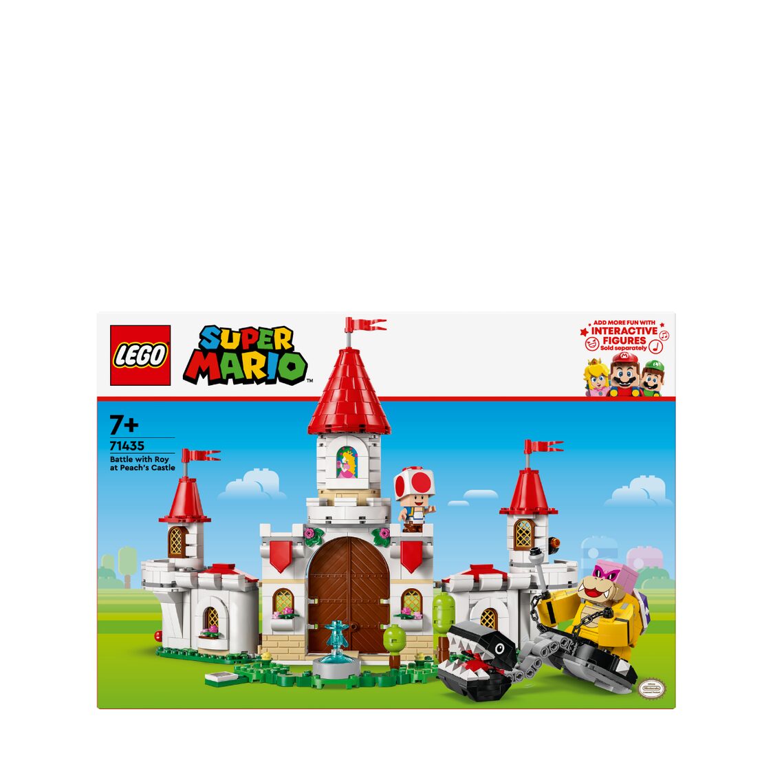 Lego Battle with Roy at Peach's Castle 71435