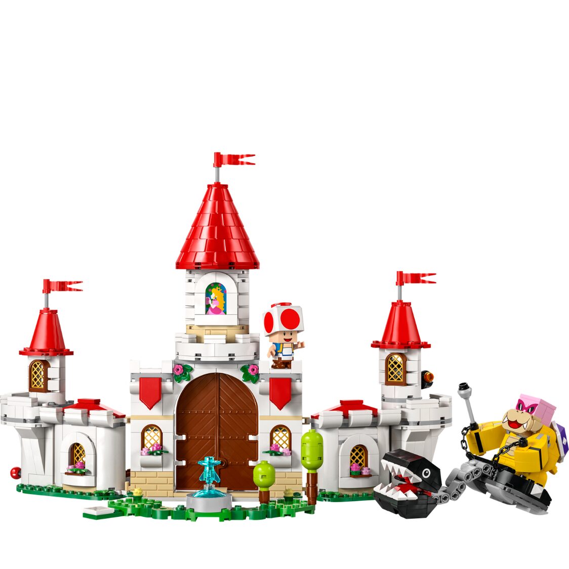 Lego Battle with Roy at Peach's Castle 71435