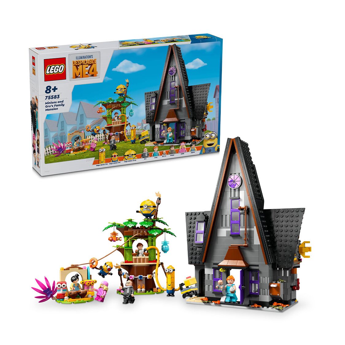 Lego Minions and Gru's Family Mansion 75583