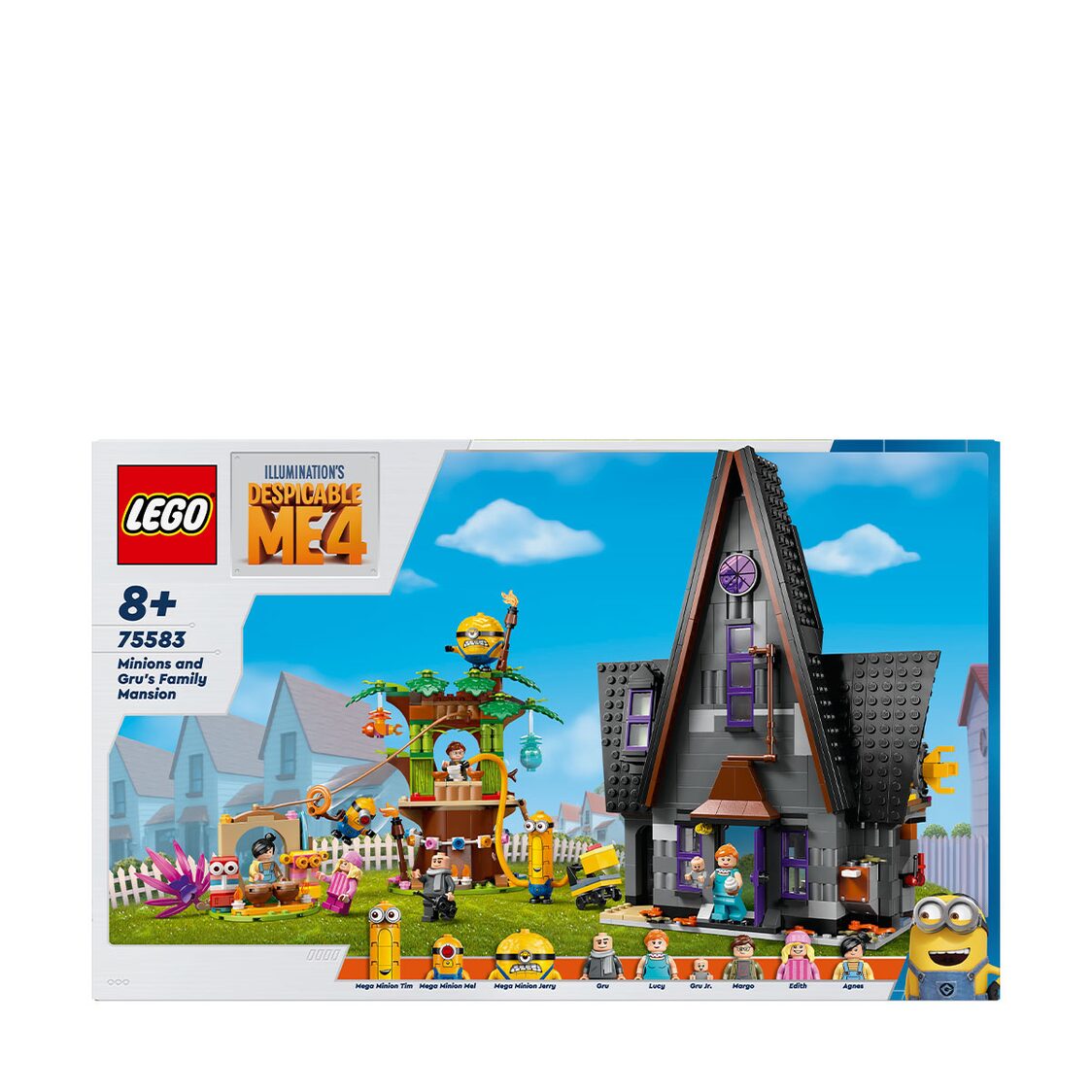 Lego Minions and Gru's Family Mansion 75583