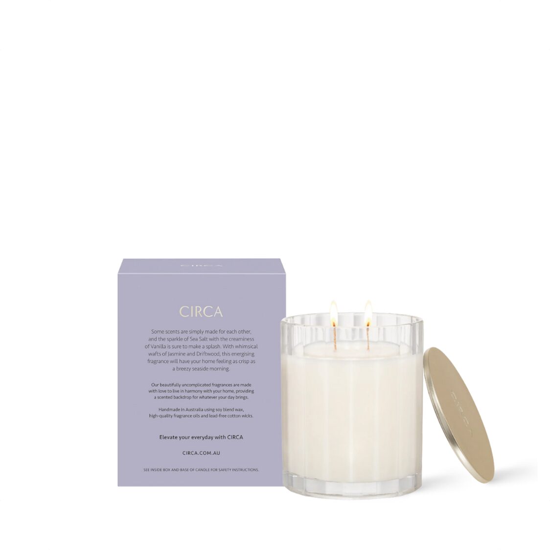 Circa Soy Candle - Sea Salt & Vanilla