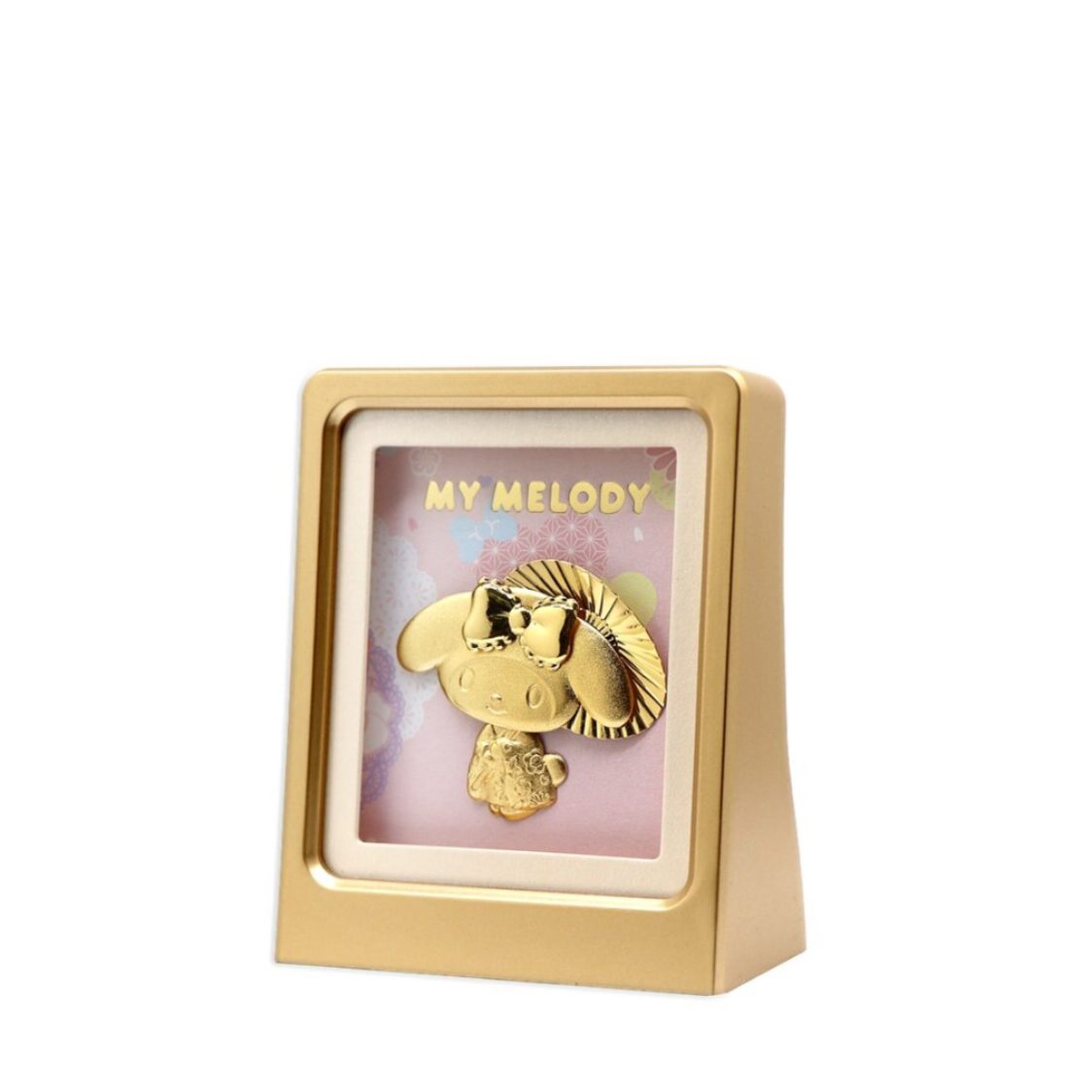 The Singapore Mint My Melody Showa Collection 24K Gold Foil in Frame