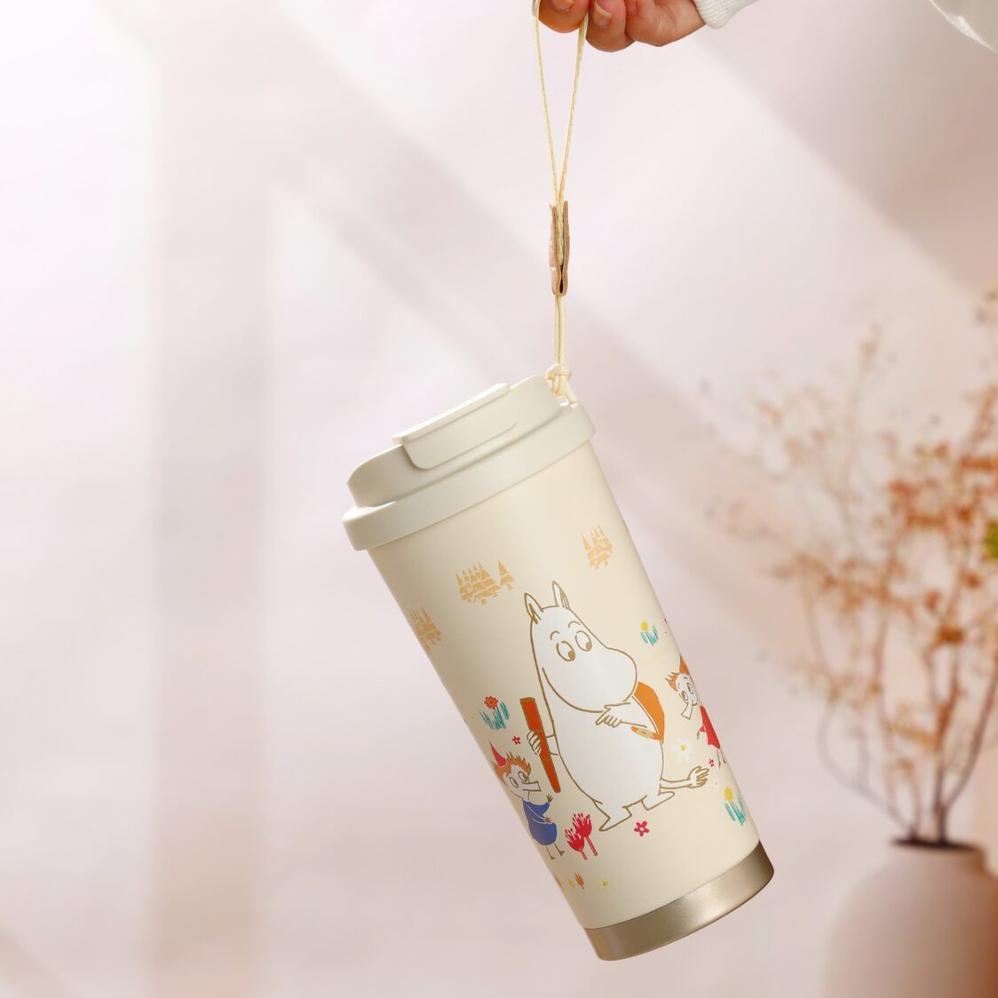 VIPO X Moomin Vaccum Cup 580ml - Autumn Outing MM37432