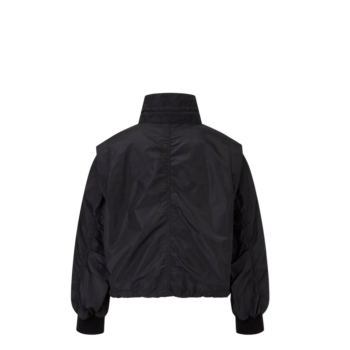 Voice Of Voices Neck String Detailed Short Bomber Jumper
