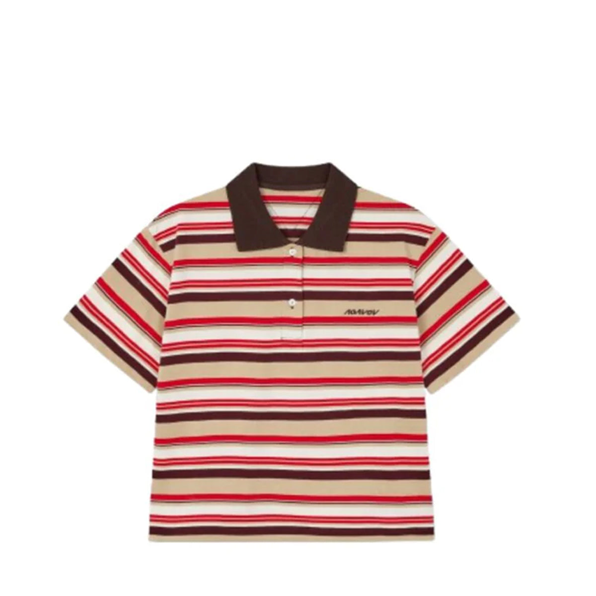 Voice Of Voices Multi Stripe Polo Tshirt