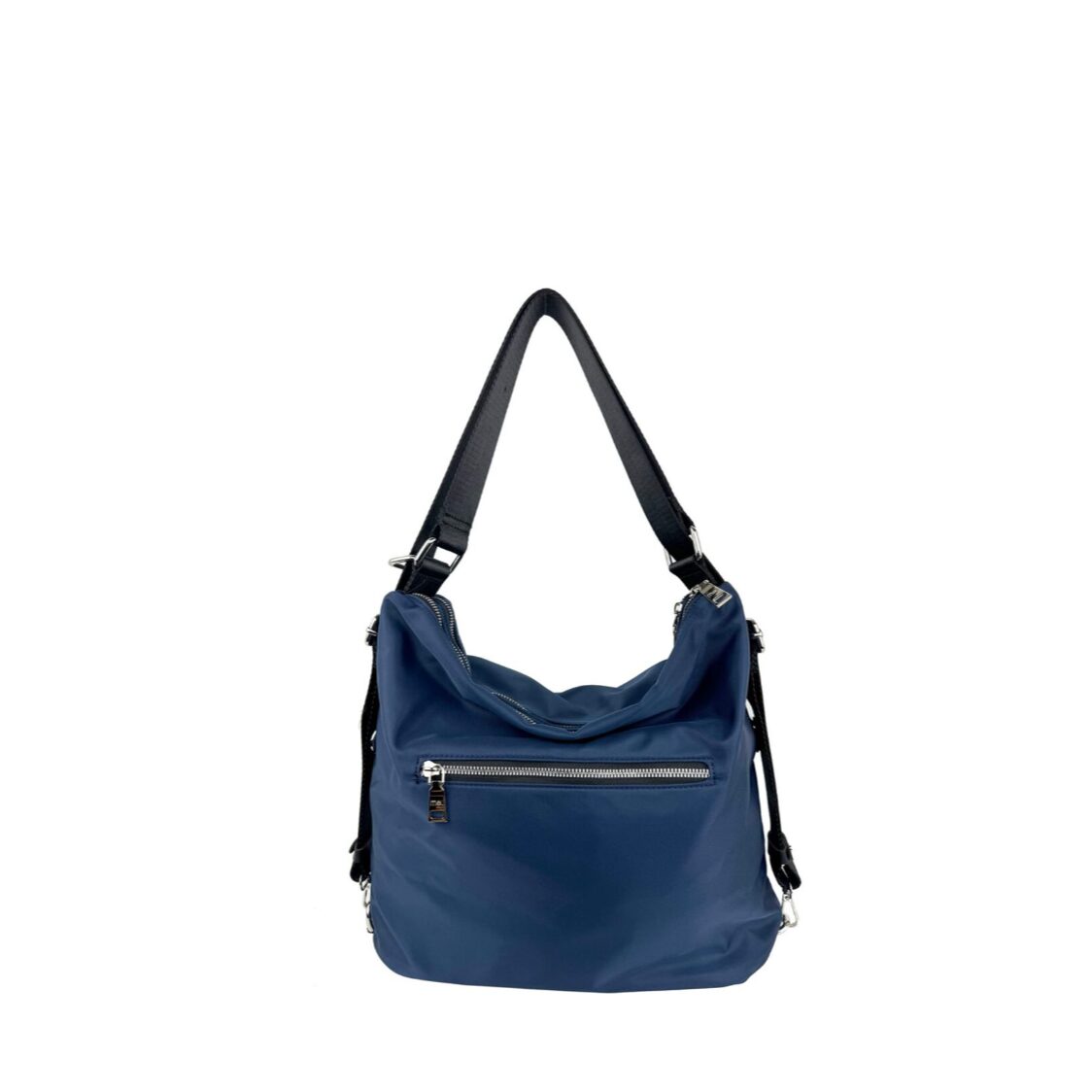 Mel&Co Nylon Two-Way Convertible Shoulder Backpack