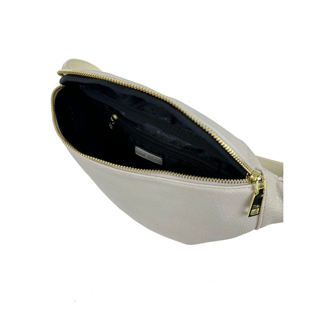 Mel&Co Pebbled Single Compartment Waist Pouch
