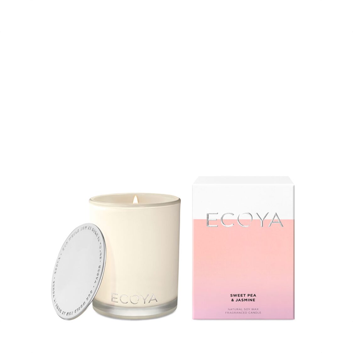 Ecoya Sweet Pea and Jasmine Madison Candle