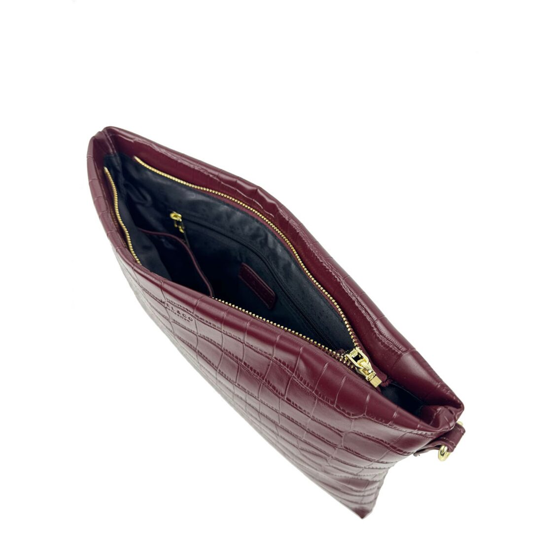 Mel&Co Croco Slim Sling Bag