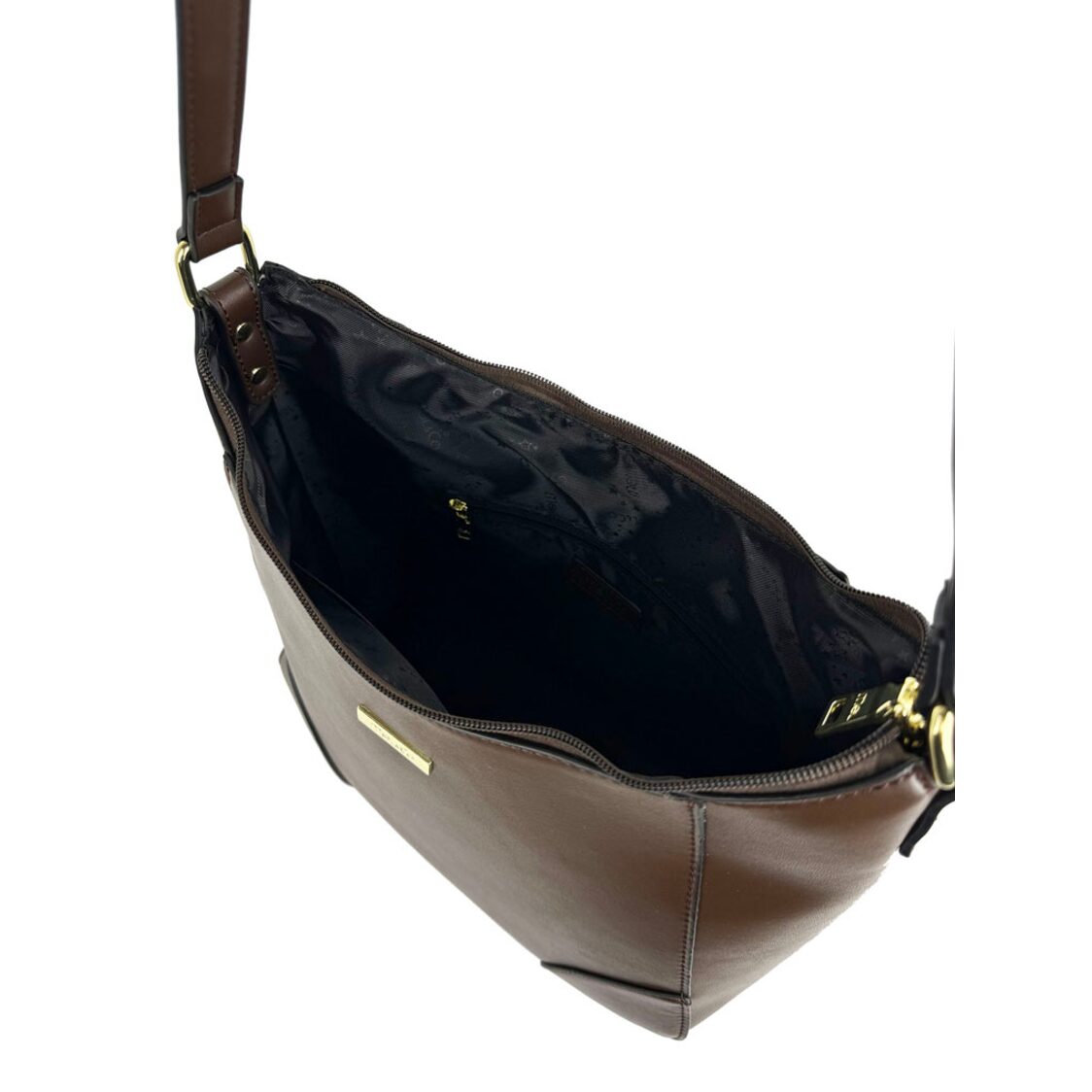 Mel&Co Faux Leather Lightweight Shoulder Bag