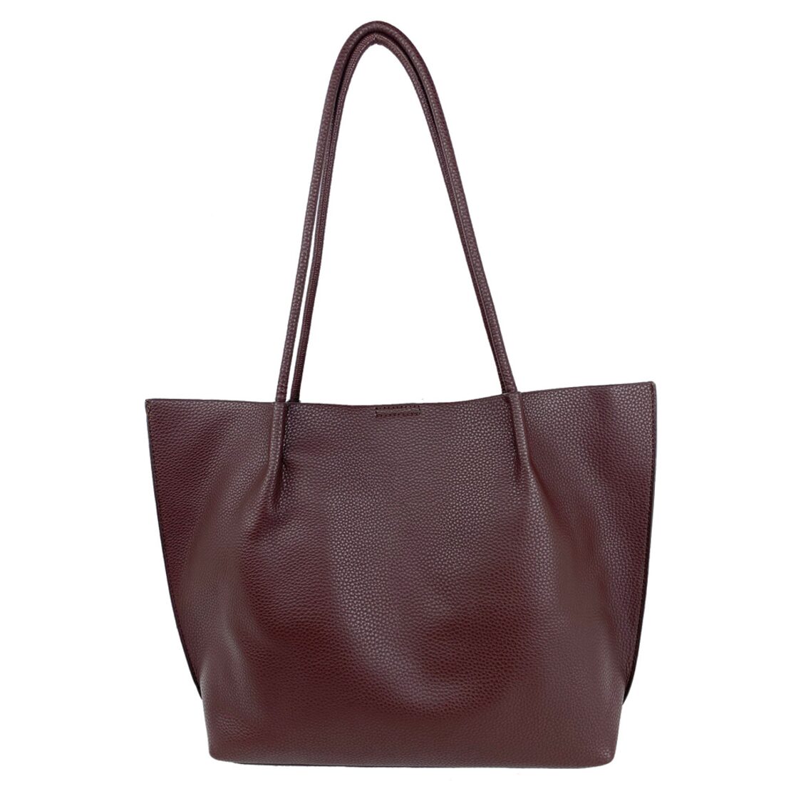Mel&Co Pebbled Sling Bag In Tote