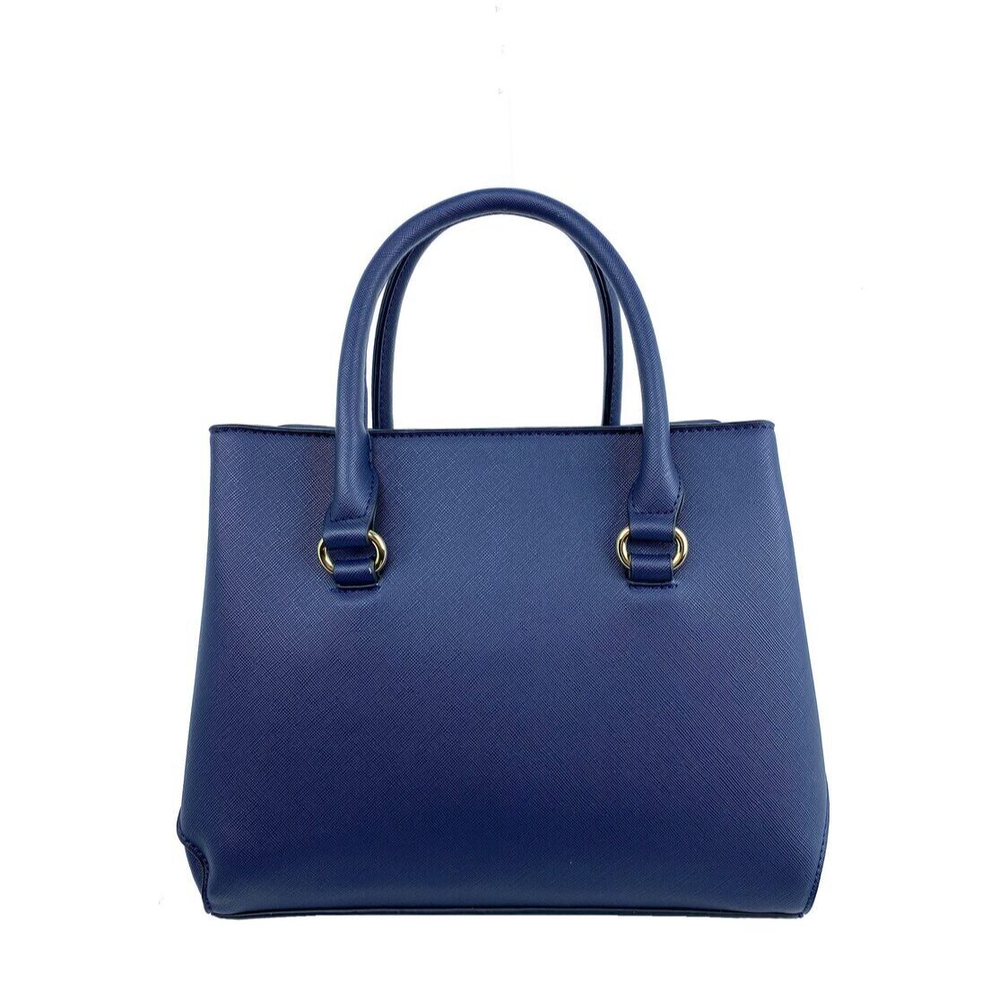 Mel&Co Saffiano-Effect Satchel Bag