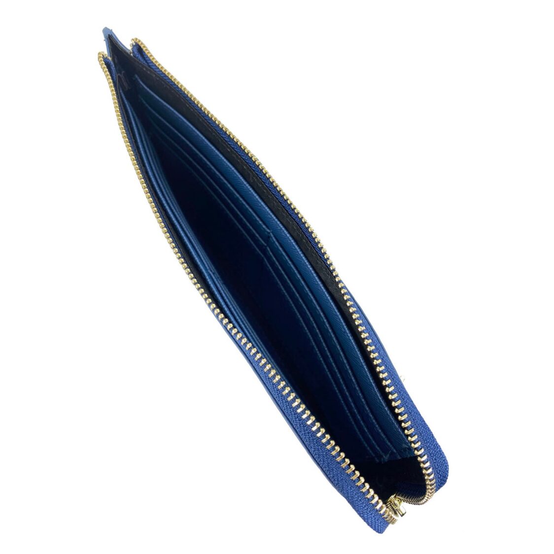 Mel&Co Saffiano Leatherette Slim Wristlet Pouch