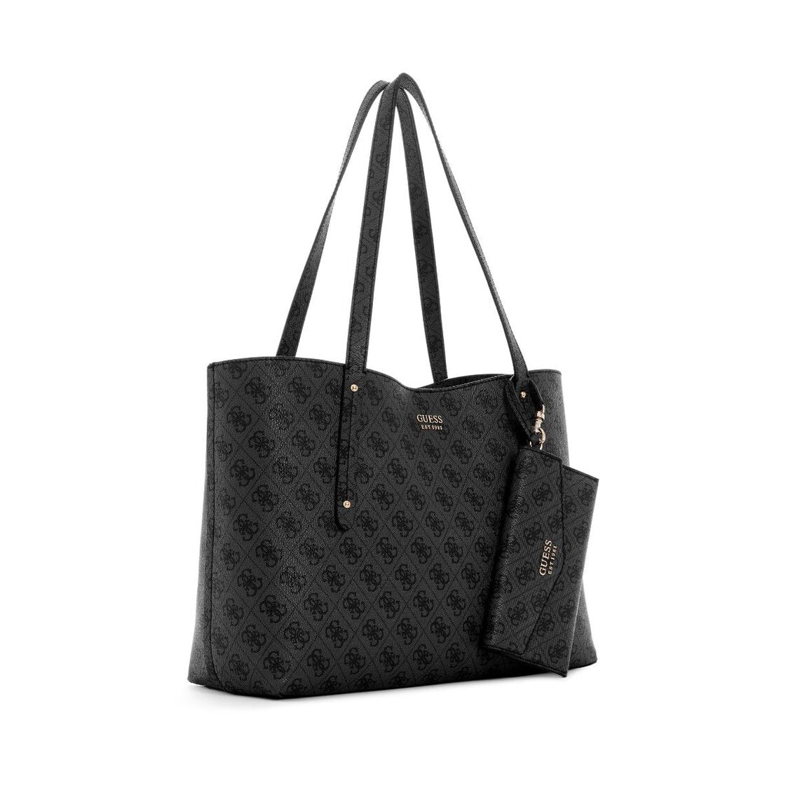 Guess Brenton Tote - Coal Logo