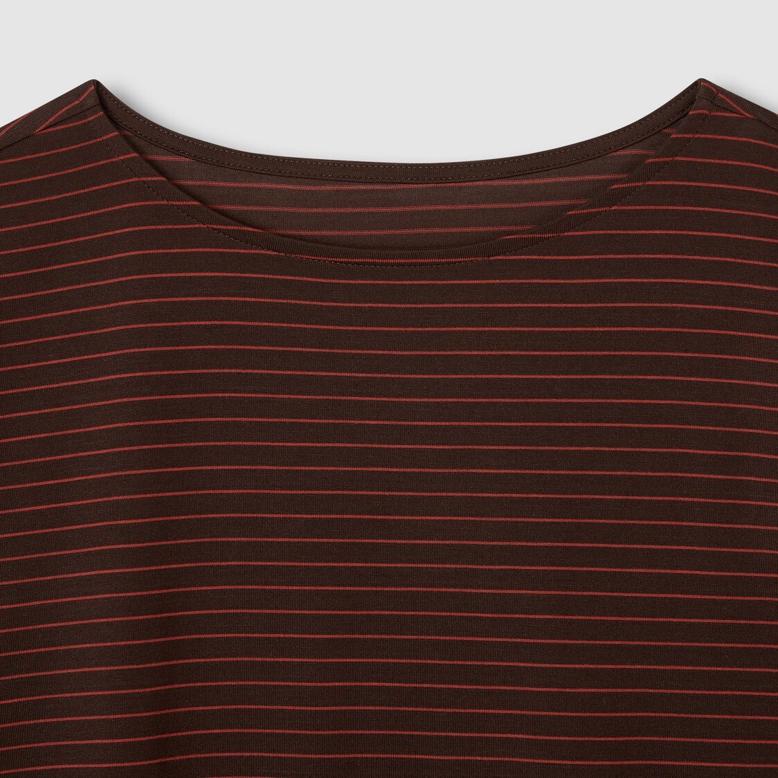 Jaju Women Soft Lounge T-Shirt Dark Brown