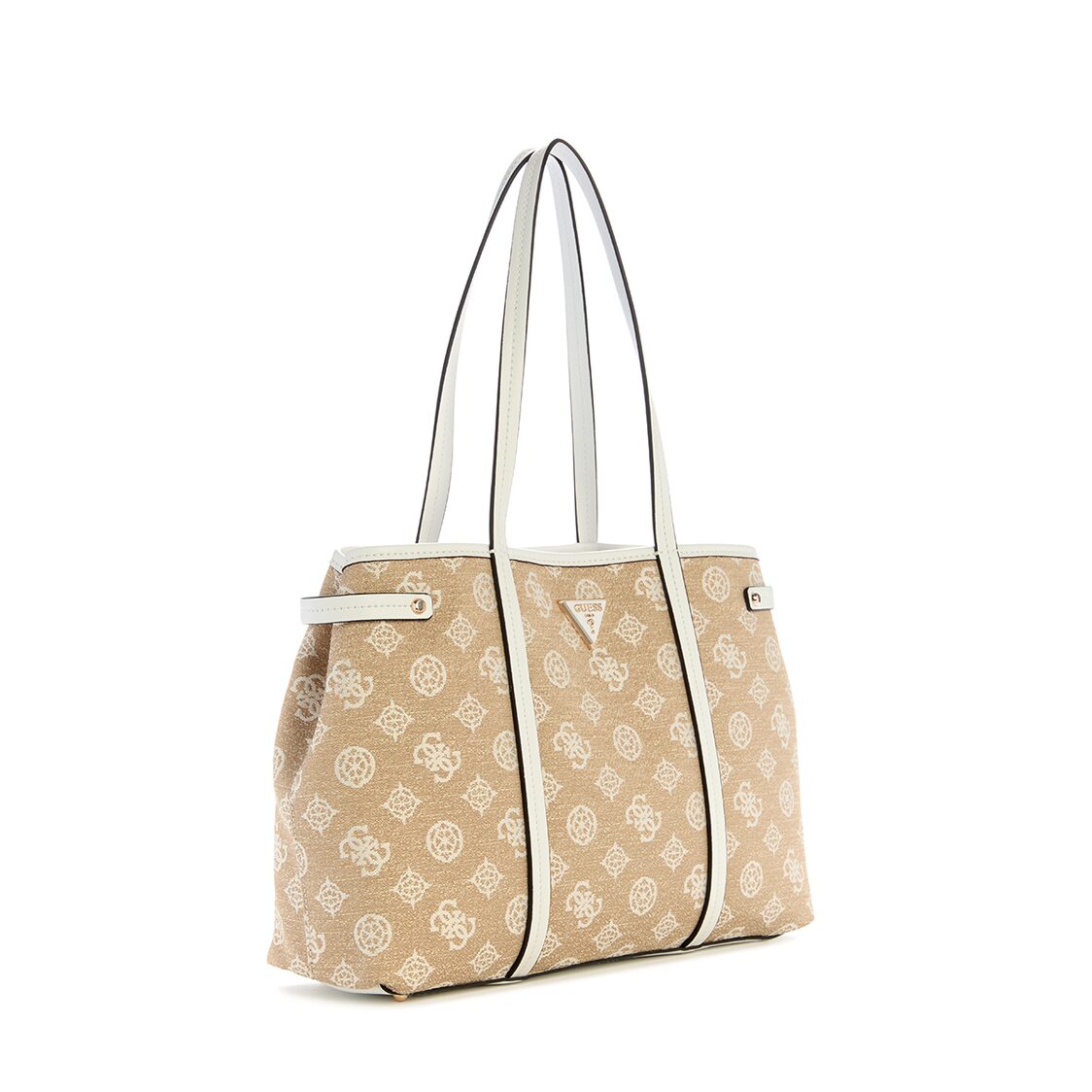 Guess Beyza Girlfriend Tote - White Logo