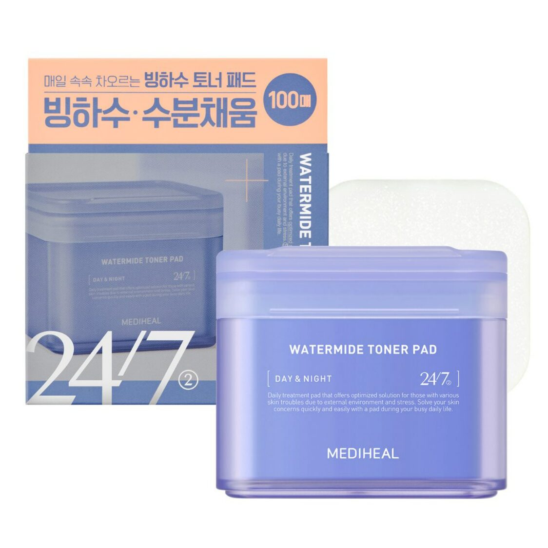 Mediheal Watermide Toner Pad 100pcs 505869