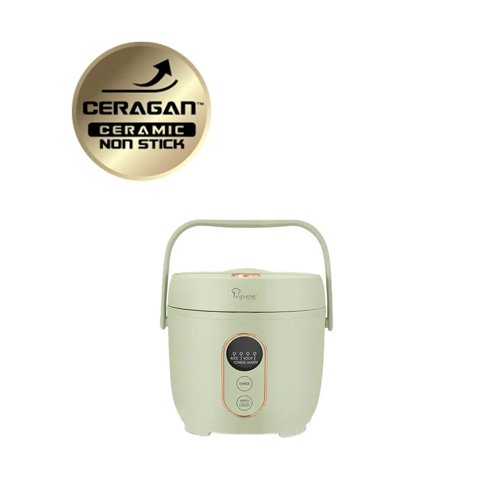 La Gourmet 0.8L Rice Cooker - Ceramic Pot