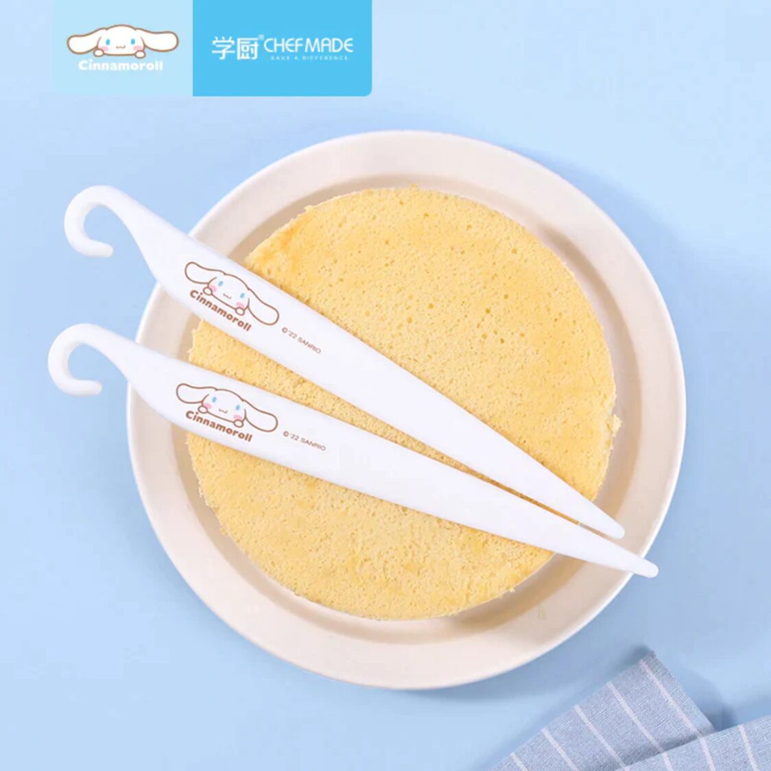 Chefmade Pp Cake Stripping Knife L22xW2.1xH0.8cm WH Cinnamoroll (1898cm-CL5006)