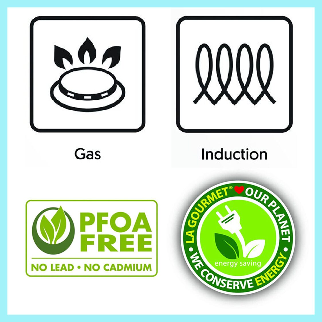 La Gourmet Shogun Kyoto 24cm Granite Deep Frypan LGSM353641