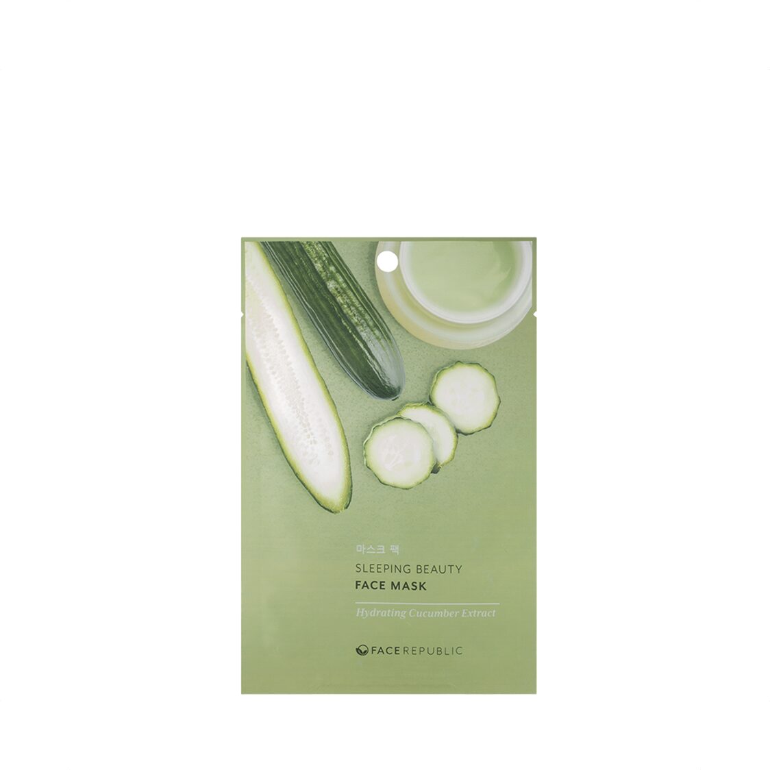 Face Republic Sleeping Beauty Face Mask Hydrating Cucumber Extract 23g