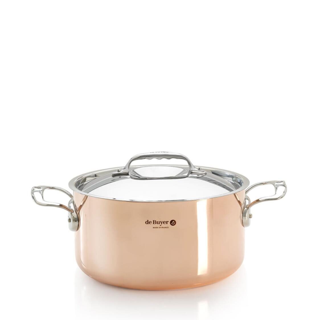 De Buyer Copper 28cm Casserole 209DB - 6242.28 - Metro Singapore Departmental Store - Celebrating 69 Years in SG