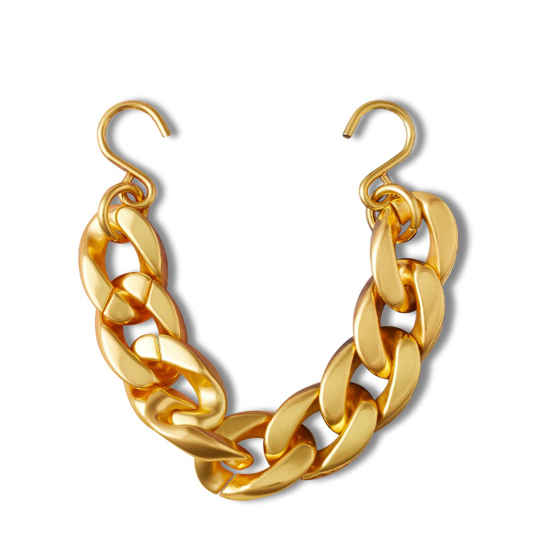 Crocs Gold Cuban Strap Chain