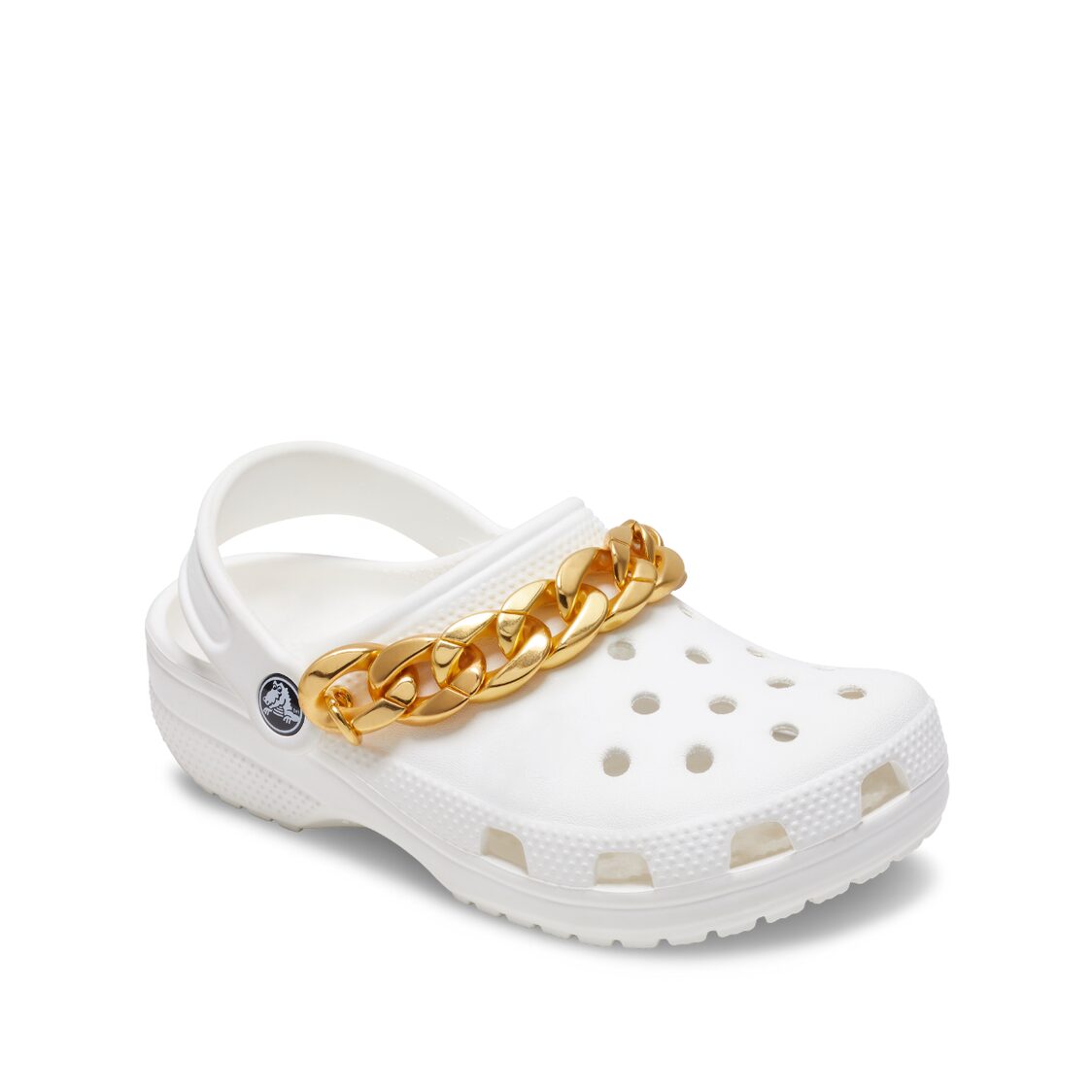 Crocs Gold Cuban Strap Chain