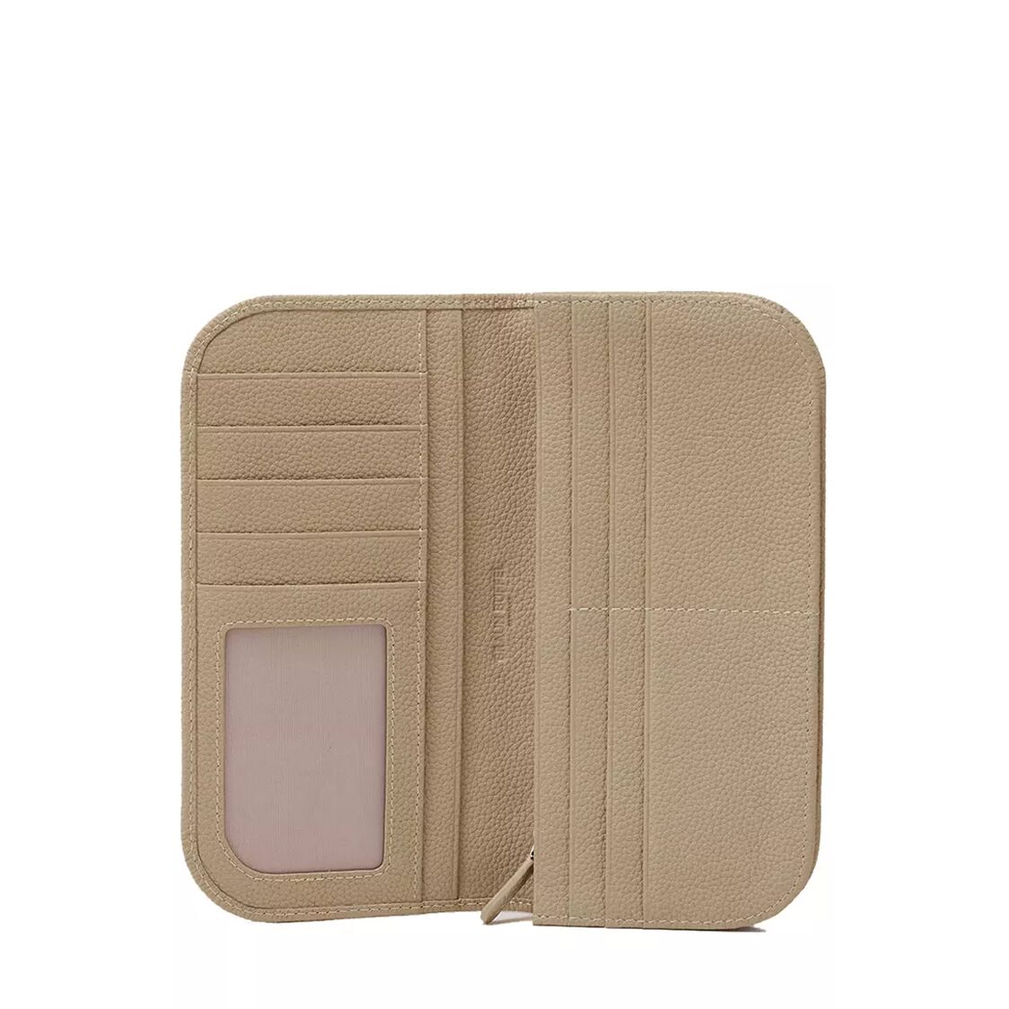 Braun Buffel Petals Bi-Fold Long Wallet With Zip