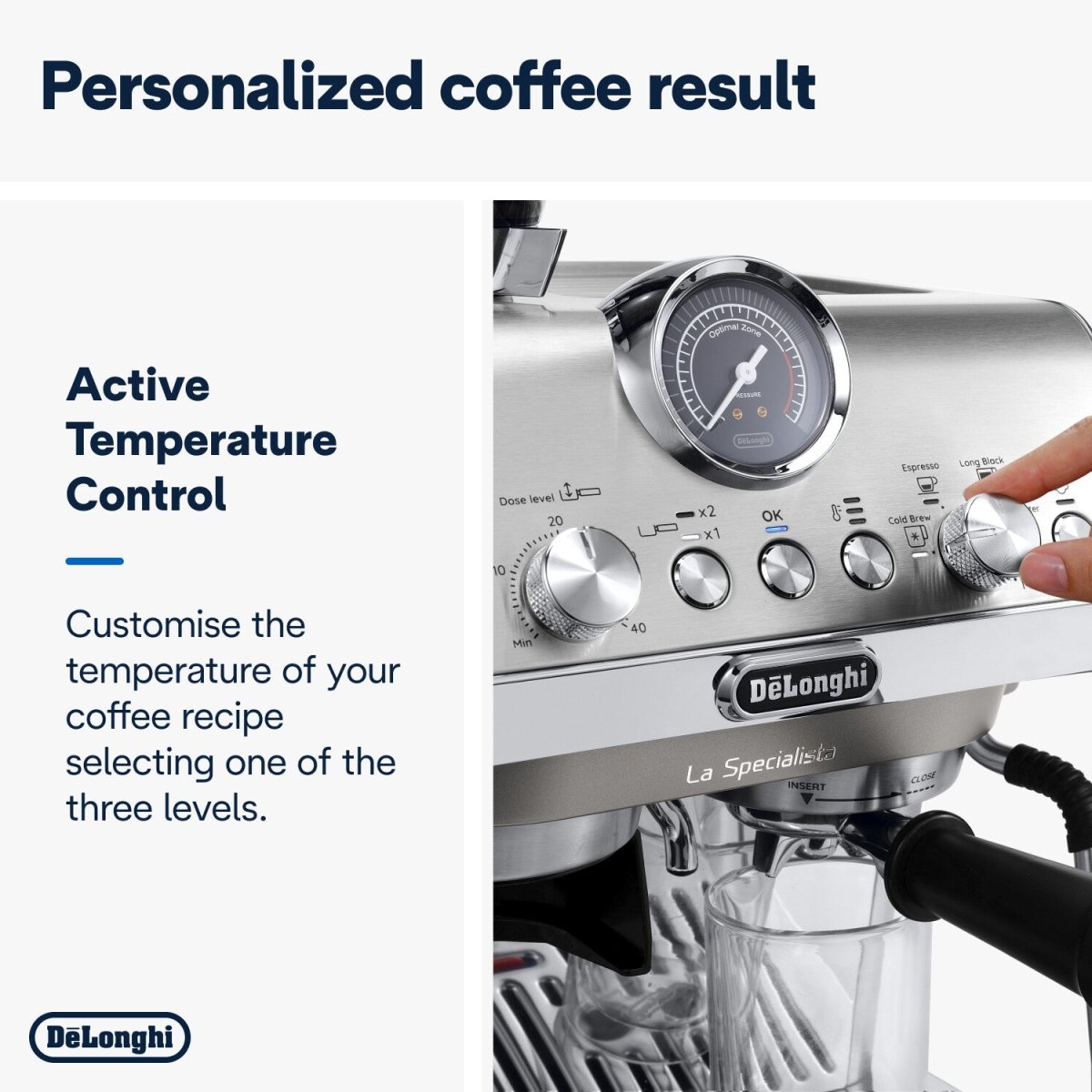 Delonghi Coffee Machine Esp - pump Grinder La Specialista Arte Evo (EC9255.M) - Metro Singapore Departmental Store - Celebrating 69 Years in SG