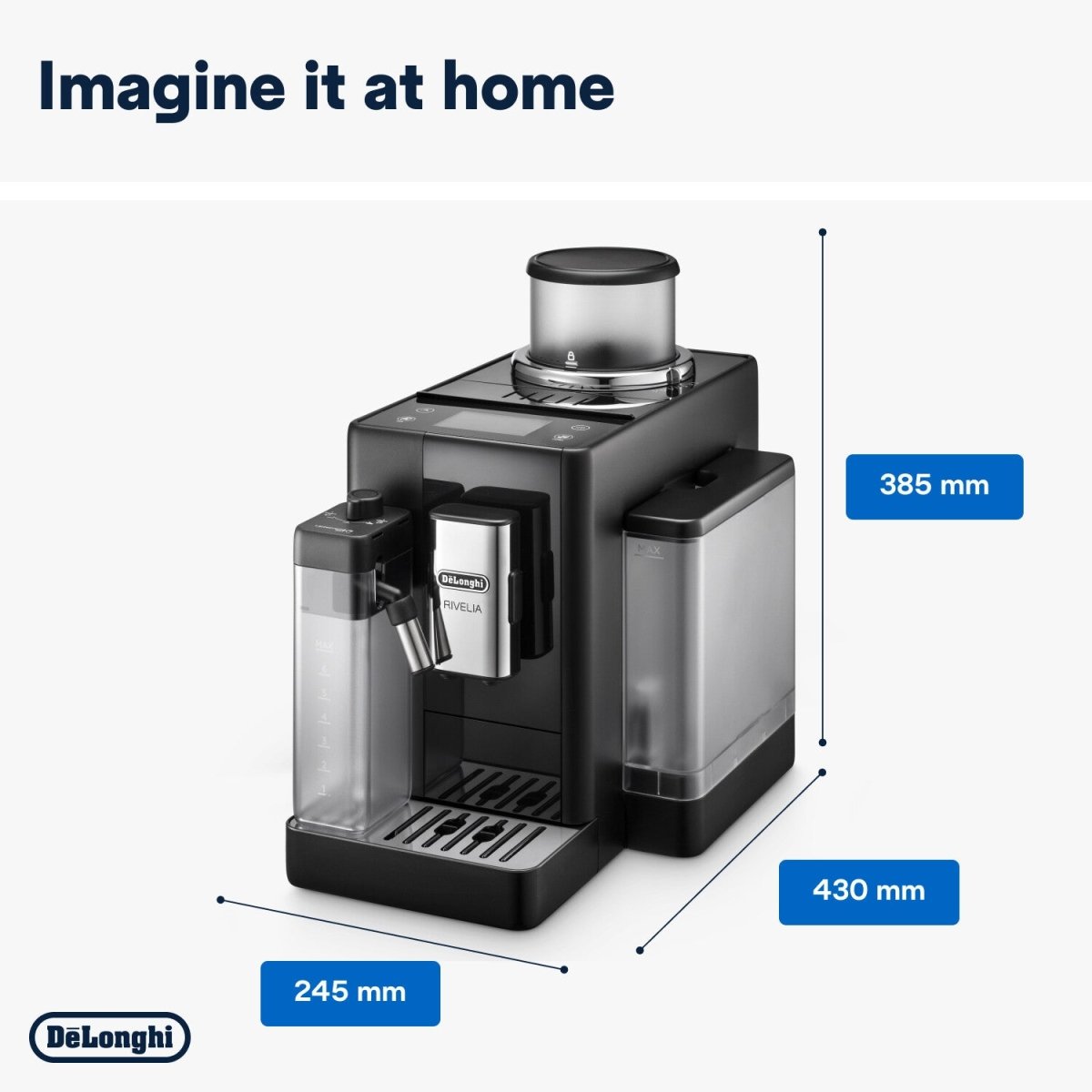 Delonghi Coffee Machine Fully - Auto Rivelia - Metro Singapore Departmental Store - Celebrating 69 Years in SG