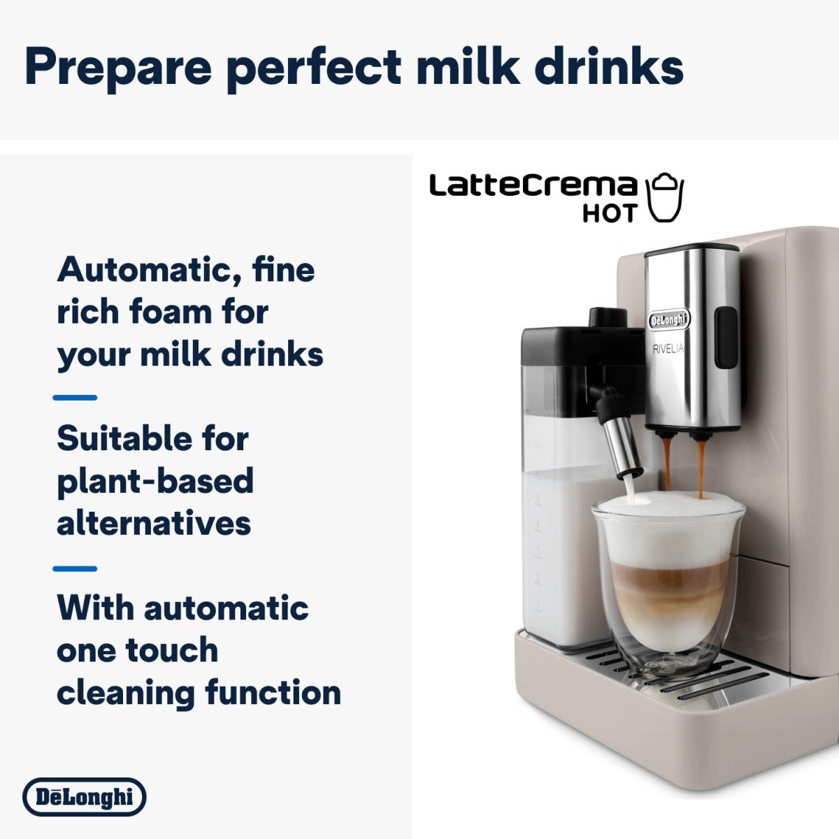 Delonghi Coffee Machine Fully - Auto Rivelia - Metro Singapore Departmental Store - Celebrating 69 Years in SG