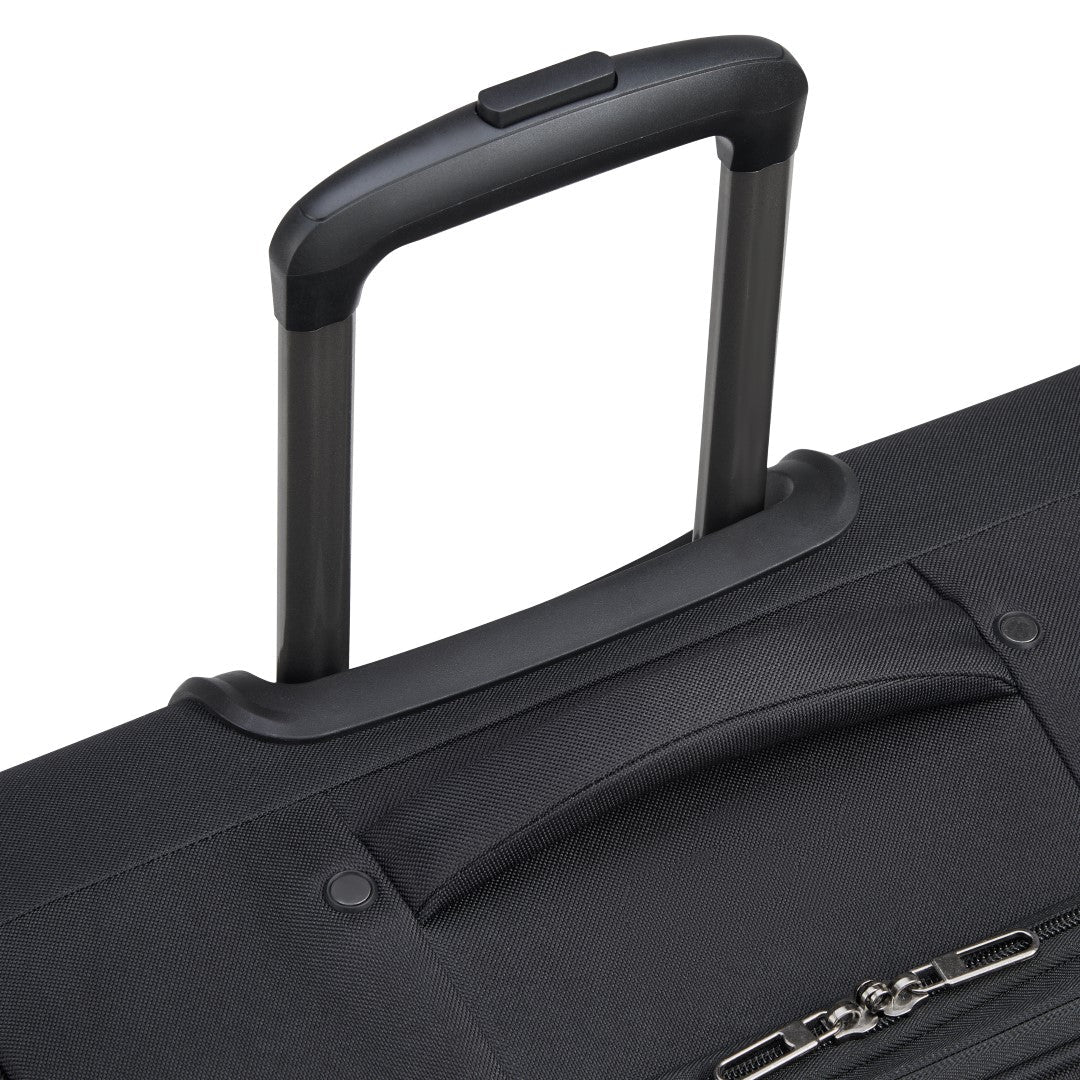 Delsey Paris Securitech Vanguard 4 Double Wheels Expandable Luggage - Black - Metro Singapore Departmental Store - Celebrating 69 Years in SG