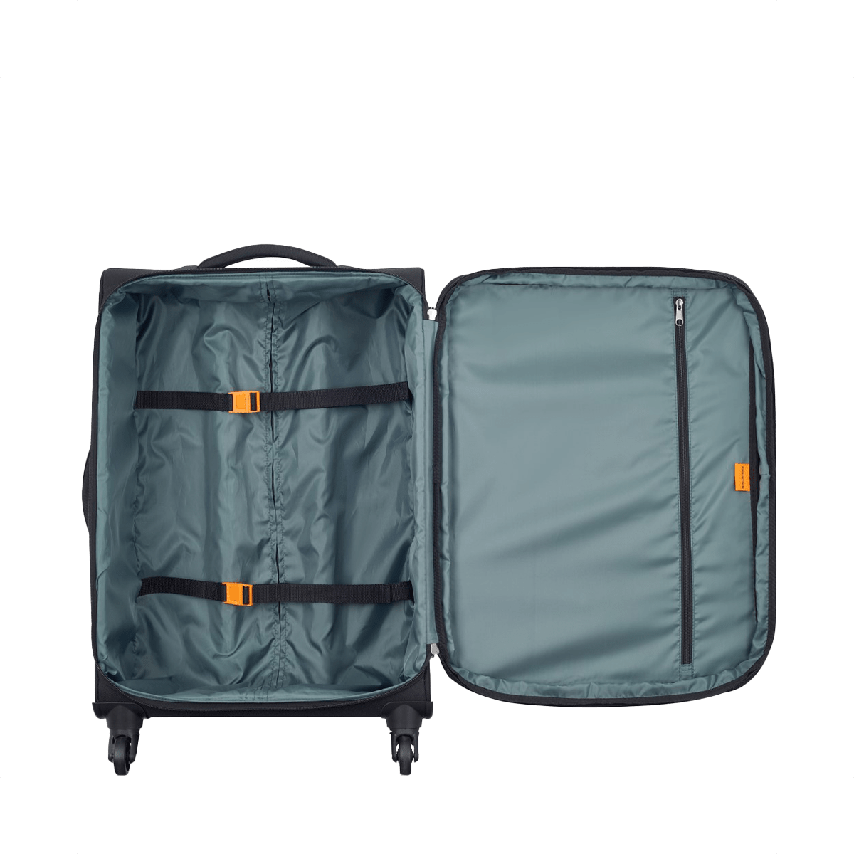 Delsey Paris Securitech Vanguard 4 Double Wheels Expandable Luggage - Black - Metro Singapore Departmental Store - Celebrating 69 Years in SG