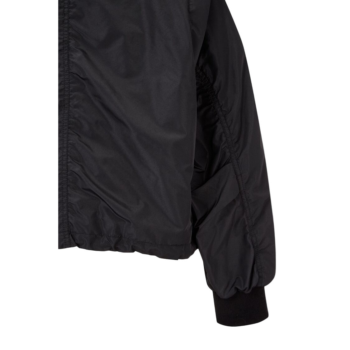 Voice Of Voices Neck String Detailed Short Bomber Jumper