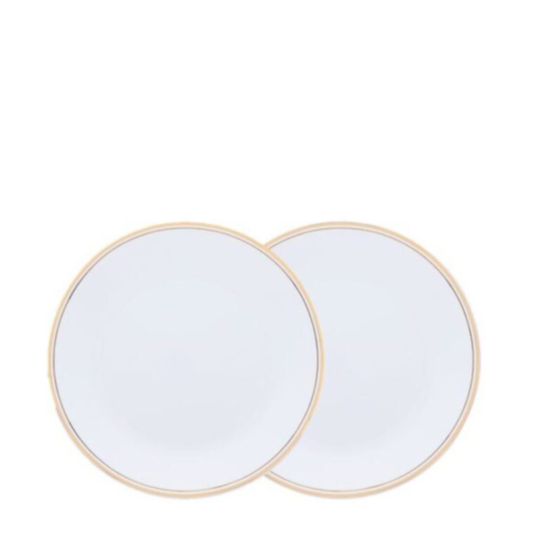 Corelle Luncheon Plate 2pc Market Street Gold 108-MKSG-2/SG