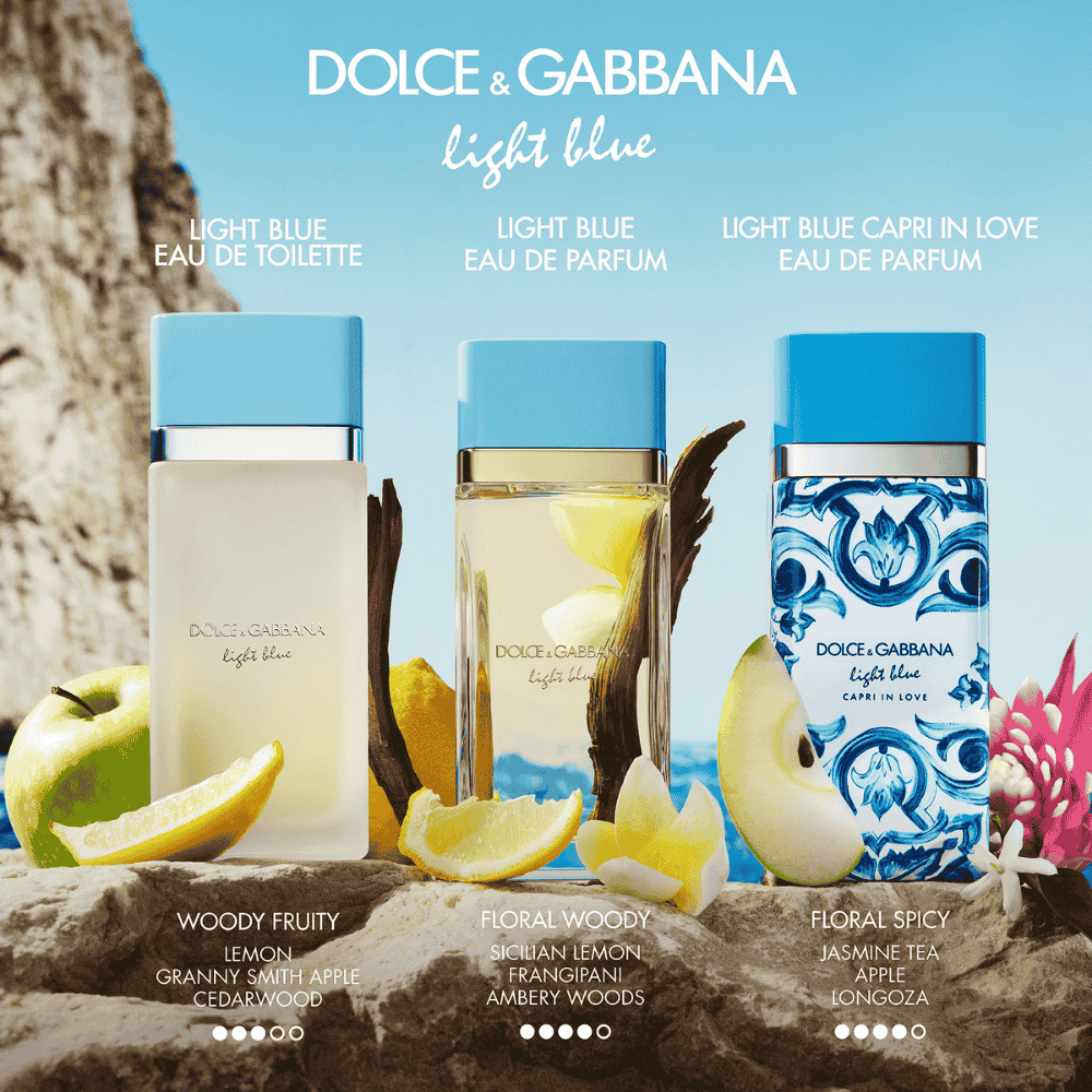 Dolce&Gabbana Light Blue Eau De Parfum - Metro Singapore Departmental Store - Celebrating 69 Years in SG
