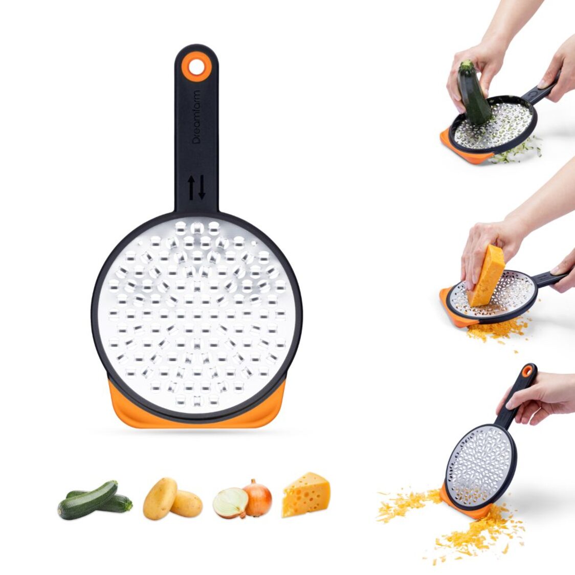 Dreamfarm S/S Pp Coarse Grater L25.7cm Ograte - Metro Singapore Departmental Store - Celebrating 69 Years in SG